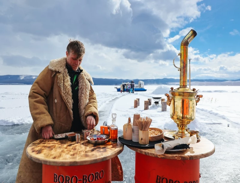 Переправа на Ольхон